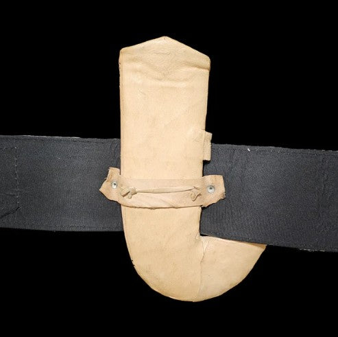 Yemeni Jambiya Blade Case with Tribal Patterns & Embroidered Belt