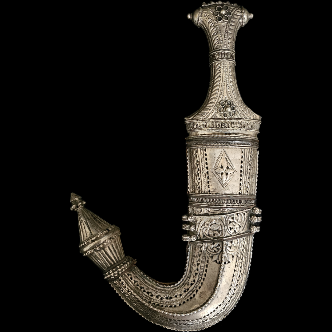 Egyptian Bedouin Antique Dagger Khanjar