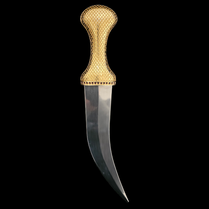 Arab Jambiya with 24 Karat Gold Plated Hilt