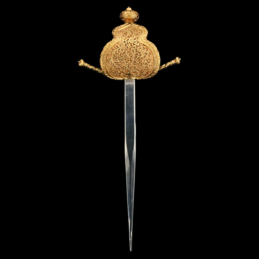 The Rapier of Cortez with 24 Karat Gold Plated Hilt