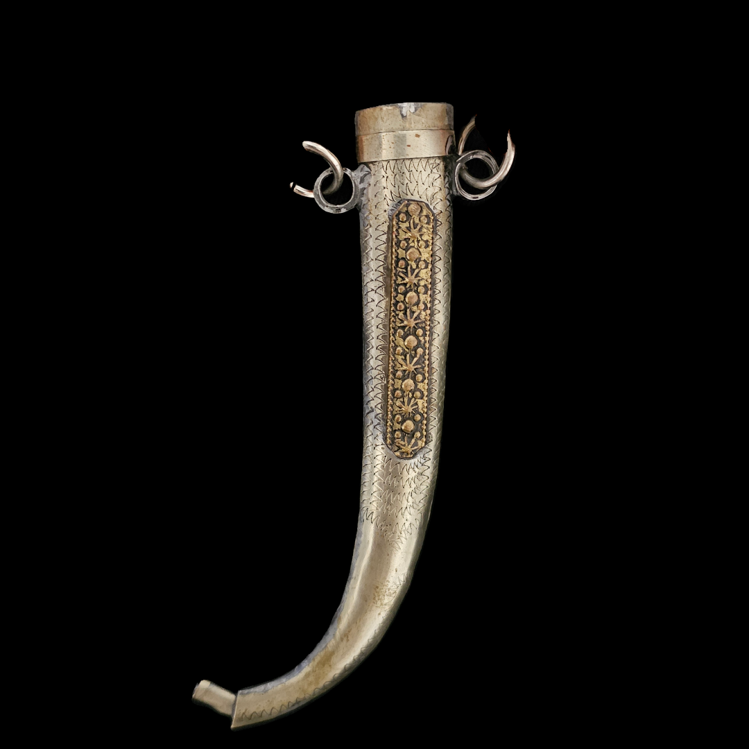 Silver Moroccan Berber Khanjar Dagger