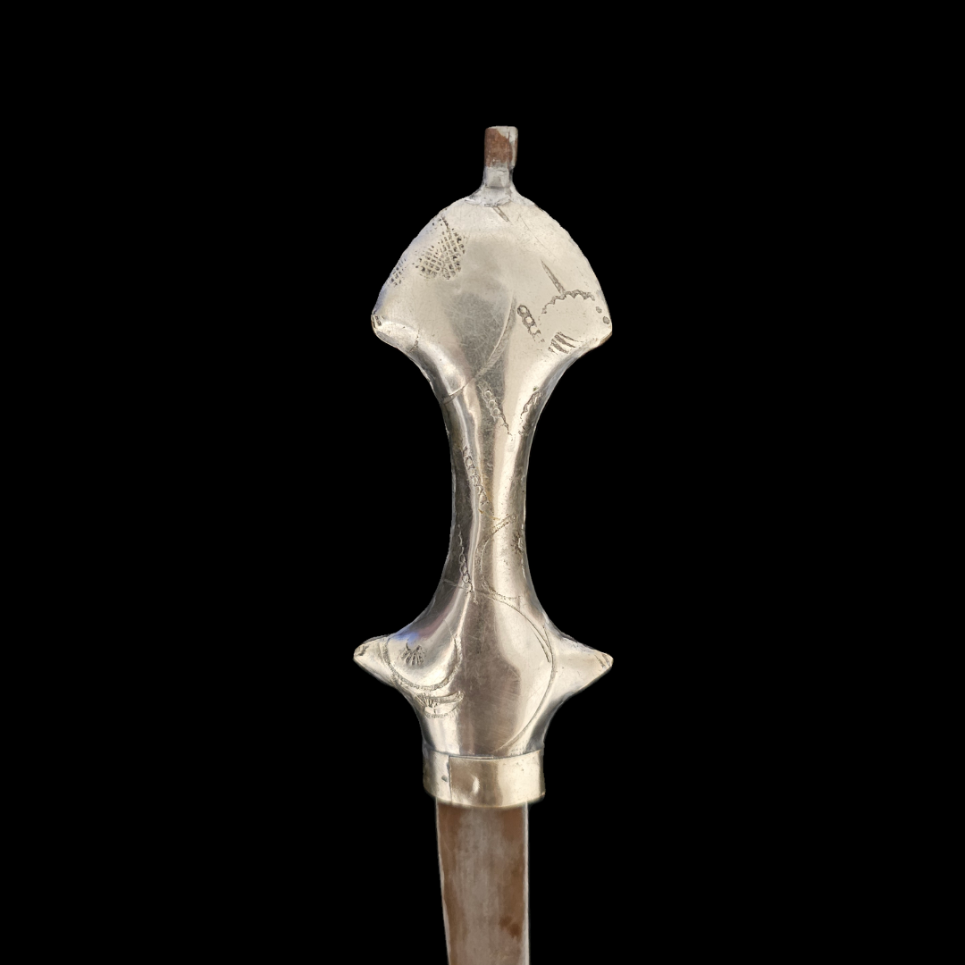 Silver Moroccan Berber Khanjar Dagger