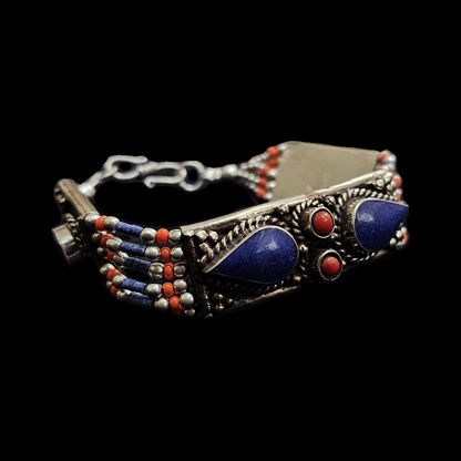 Ethnic Tibetan Lapis Lazuli Bracelet