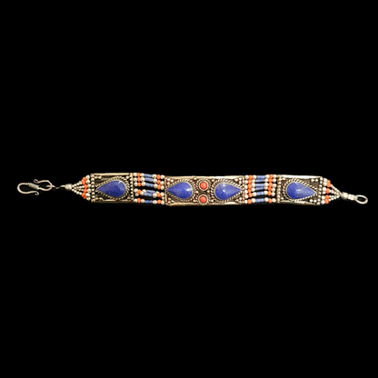 Ethnic Tibetan Lapis Lazuli Bracelet