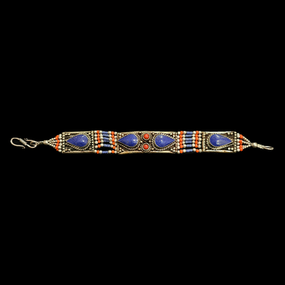 Ethnic Tibetan Lapis Lazuli Bracelet