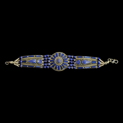 Nepalese Lapis Lazuli Vintage Bracelet