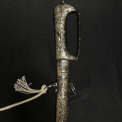 Silver Moroccan Sword Nimcha Saif - Vintage & Handcrafted