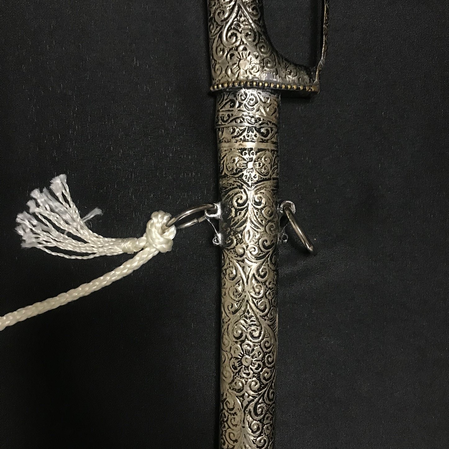 Silver Moroccan Sword Nimcha Saif - Vintage & Handcrafted